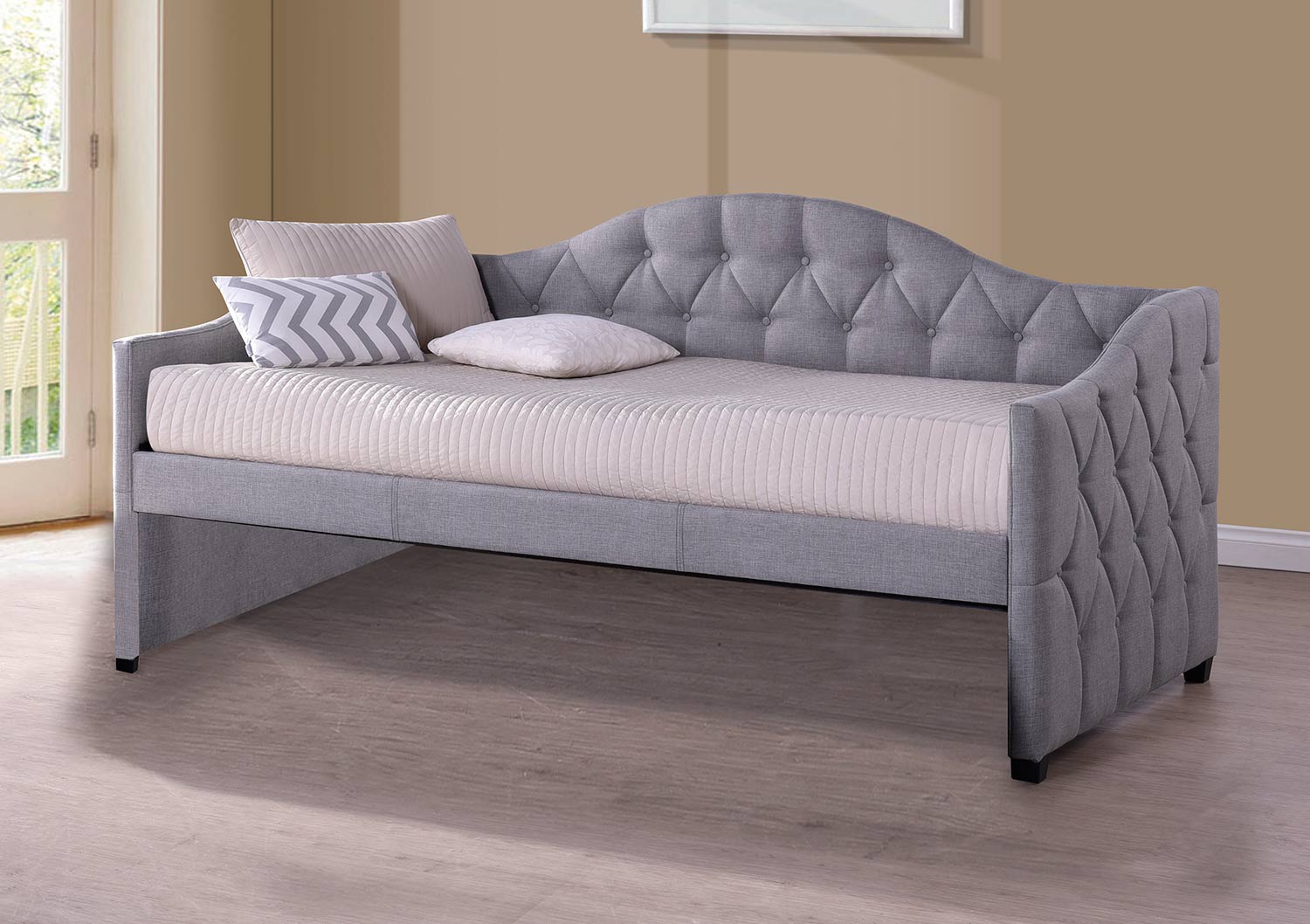Hillsdale Jamie Daybed - Grey Fabric