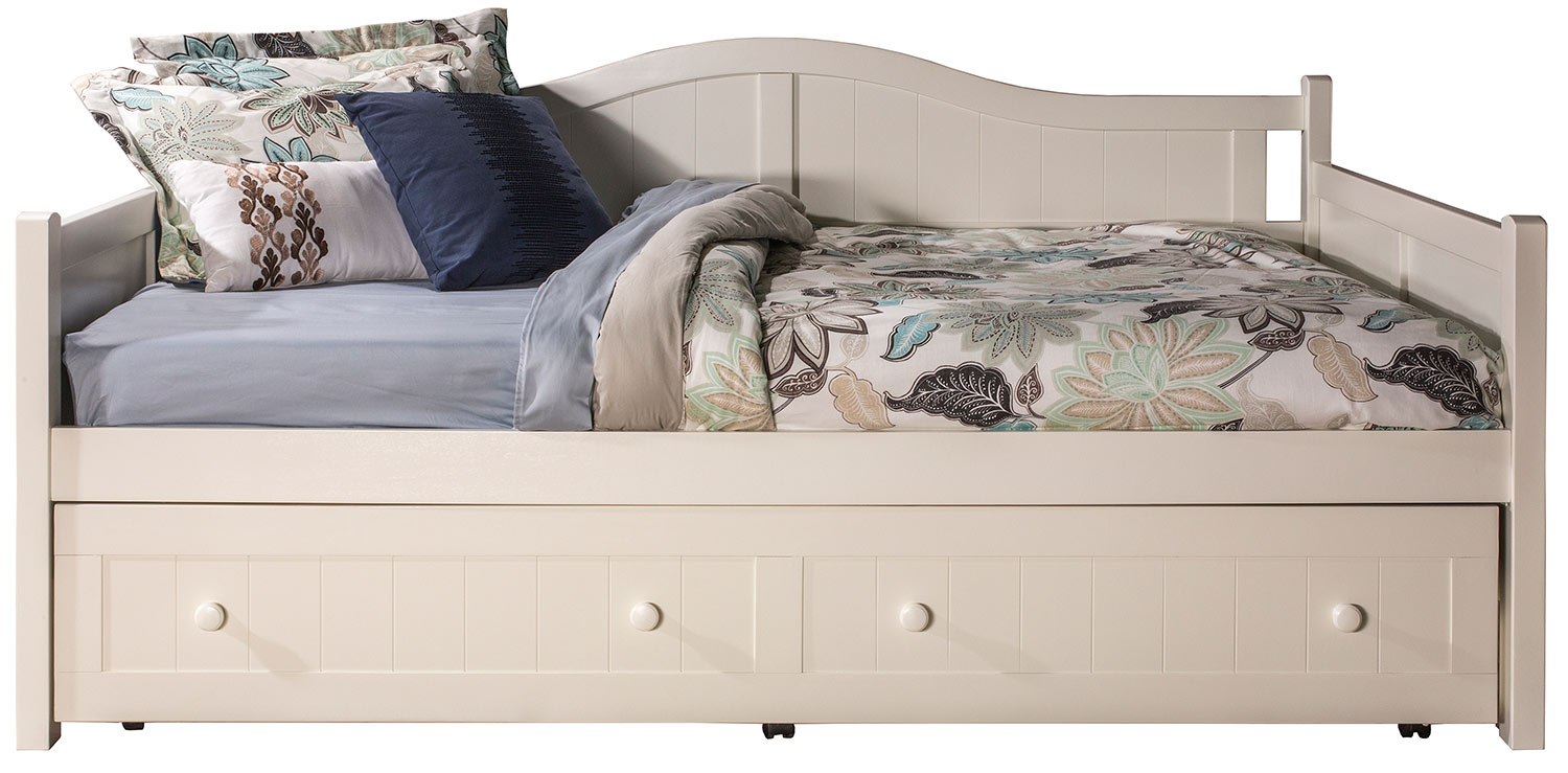 Hillsdale Staci Daybed with Trundle - Full - White