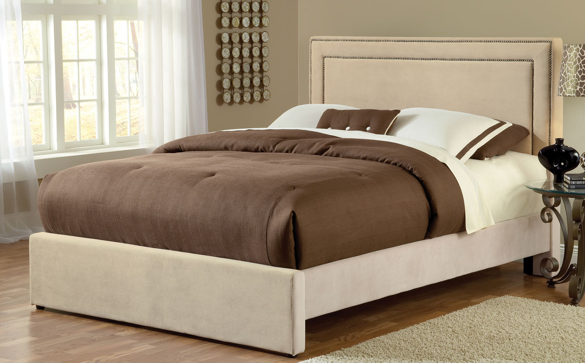 Hillsdale Amber Fabric Bed - Buckwheat Hillsdale Amber Fabric Bed - Buckwheat