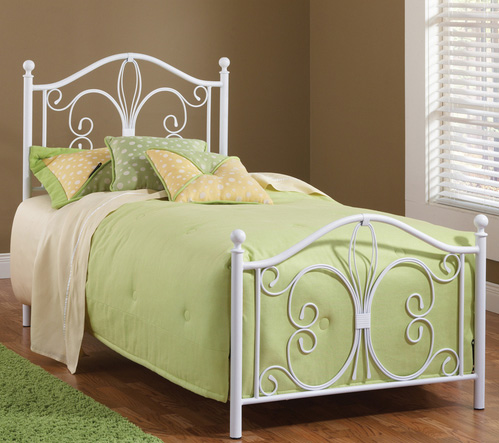 Hillsdale Ruby Bed - Textured White