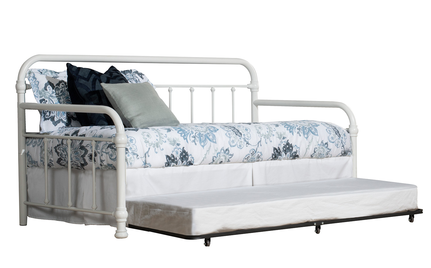 Hillsdale Kirkland Twin Daybed with Trundle - Soft White
