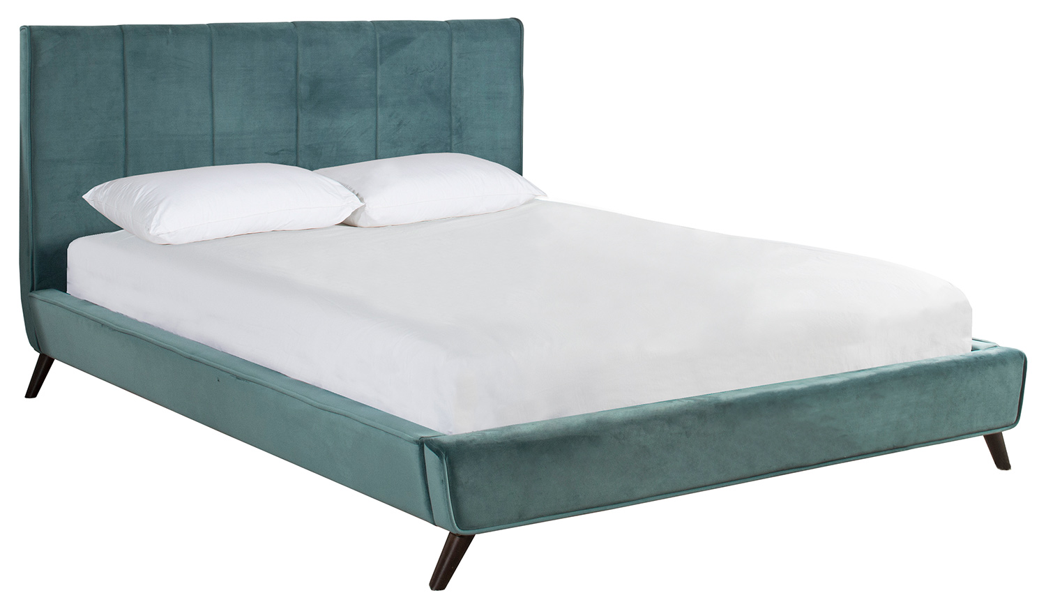 Hillsdale Aussie Platform Bed Teal Velvet 2334BQRBed