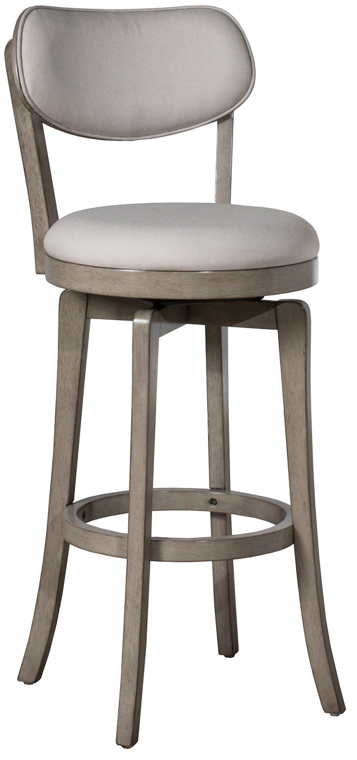 Hillsdale Sloan Swivel Counter Height Stool - Aged Gray