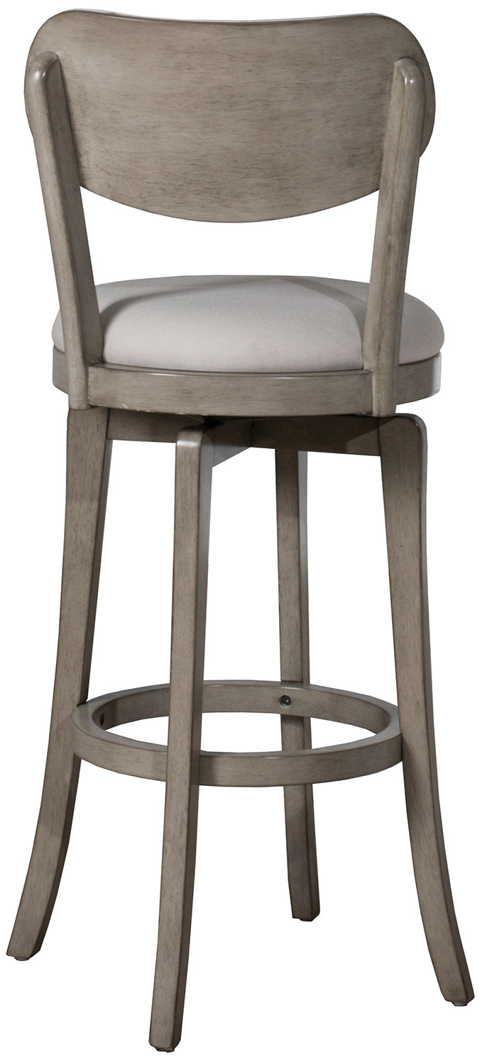 Hillsdale Sloan Swivel Counter Height Stool - Aged Gray