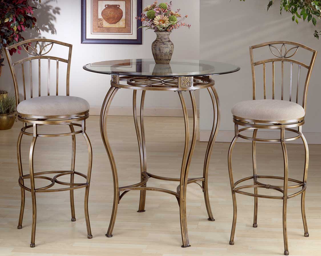 Hillsdale Scottsdale Metal Swivel Bar Stool 60589