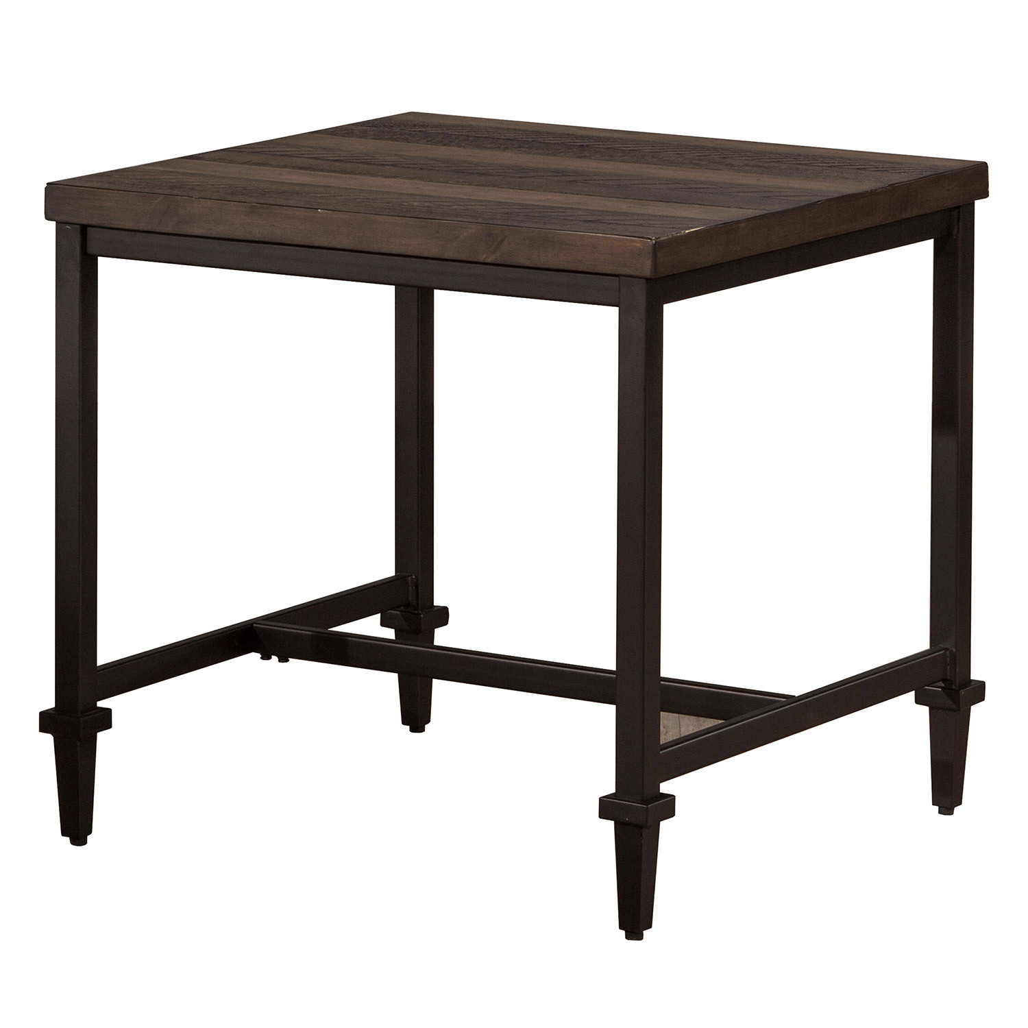 Hillsdale Trevino End Table - Walnut/Brown
