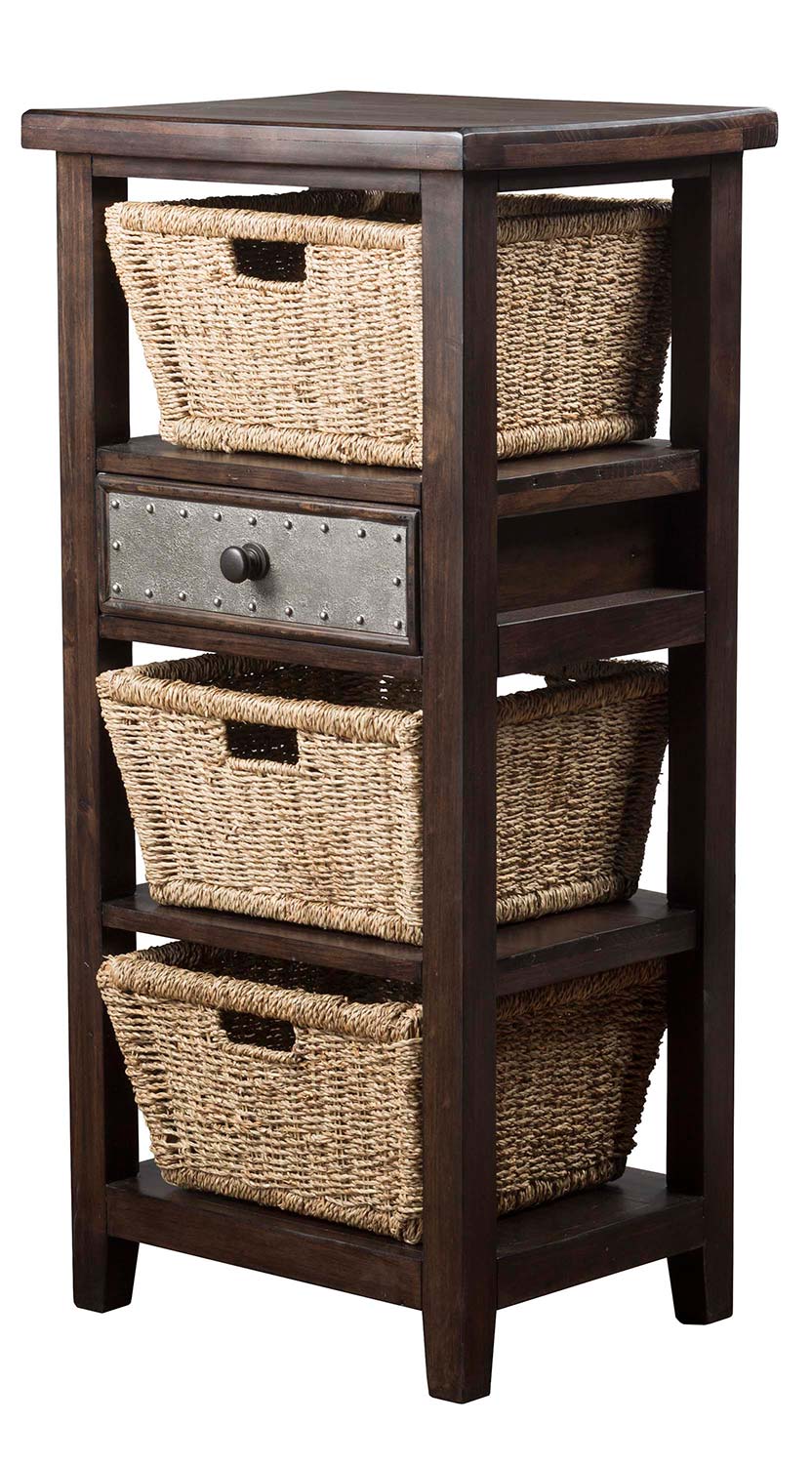 Hillsdale Tuscan Retreat Basket Stand With 3 Basket Smoke 4267 2028