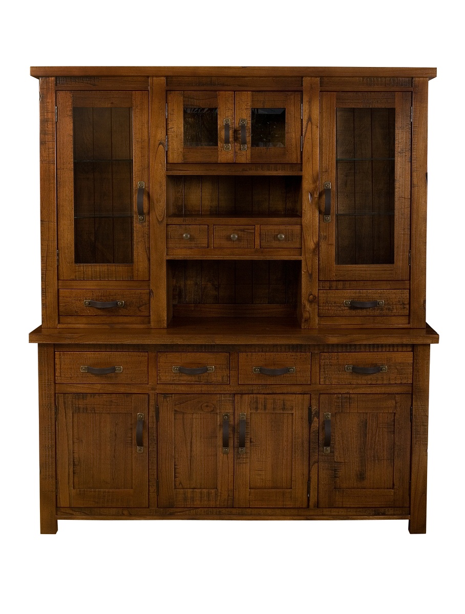 Hillsdale Outback Buffet And Hutch - Distressed Chestnut Hillsdale Outback Buffet And Hutch - Distressed Chestnut