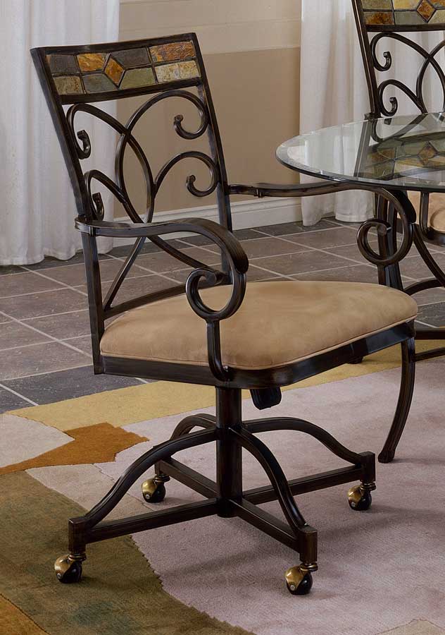Hillsdale Pompei Caster Dining Chair