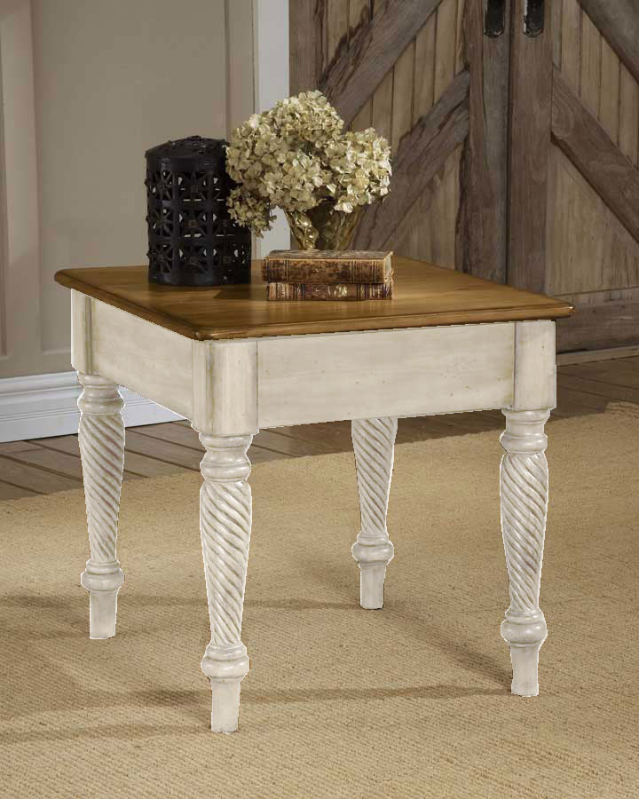 Hillsdale Wilshire End Table - Antique White 4508-882 ...