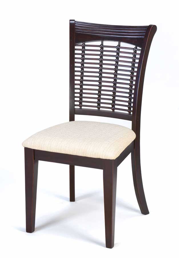 Hillsdale Bayberry Wicker Chair - Dark Cherry