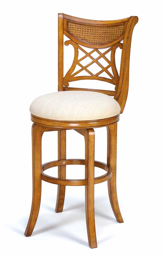 Hillsdale Glenmary Swivel Wood Counter Stool Oak 4786826