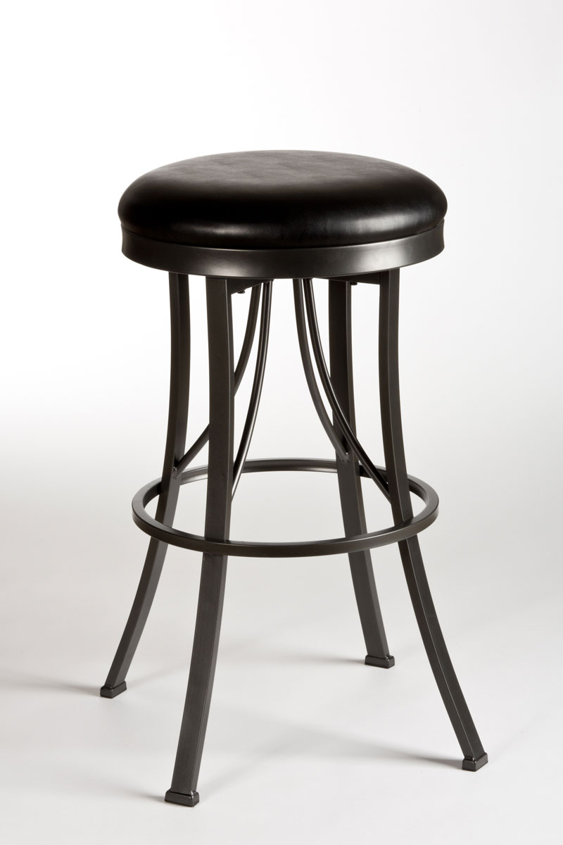 Hillsdale Ontario Backless Bar Stool Pewter 5149830