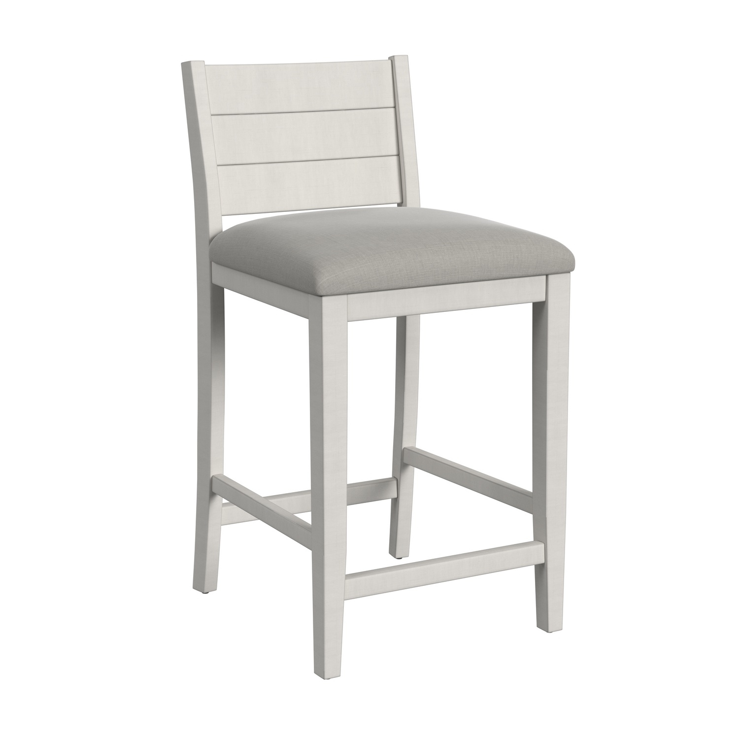 Hillsdale Fowler Wood Counter Height Stool - Sea White