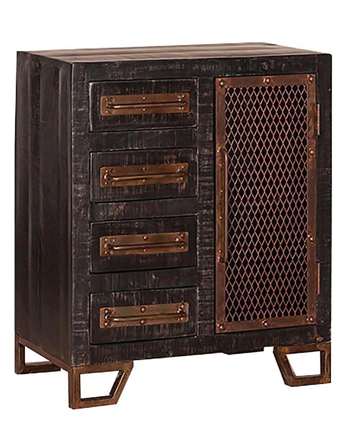 Hillsdale Bridgewater with Four Drawer/One Door with Chicken