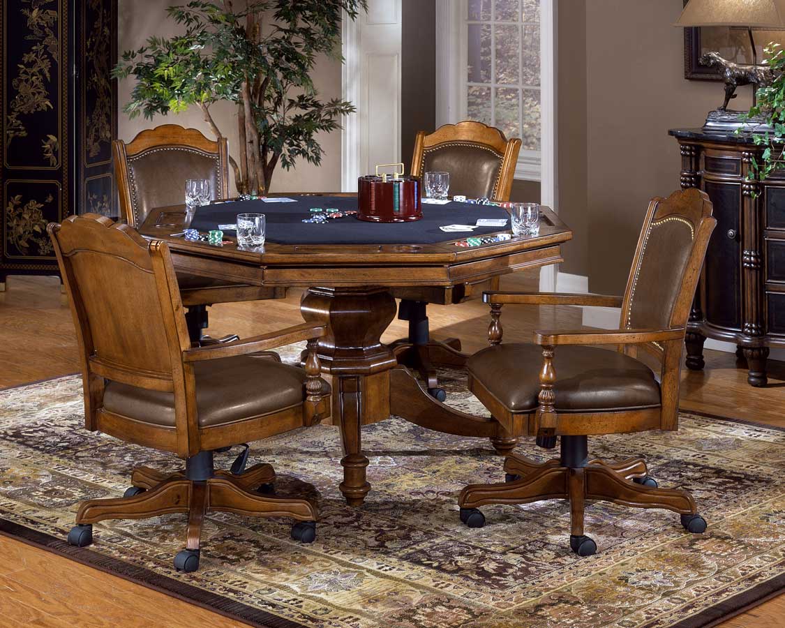 Hillsdale Nassau Game Chair - Leather