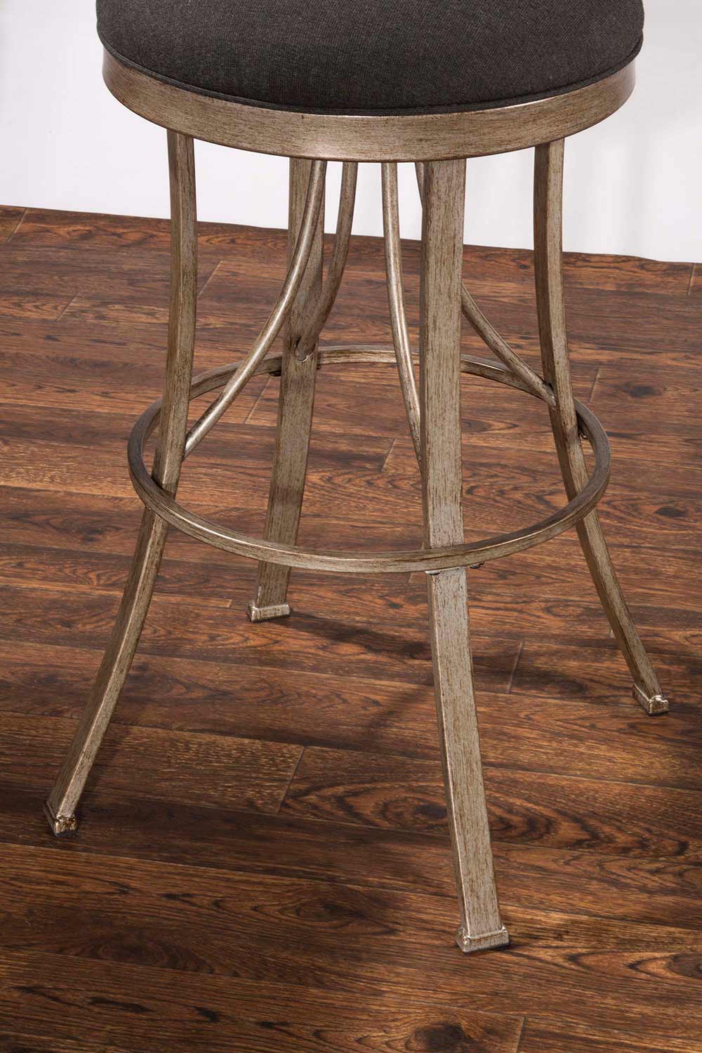 Hillsdale Indoor/Outdoor Backless Swivel Bar Stool Champagne 6314830