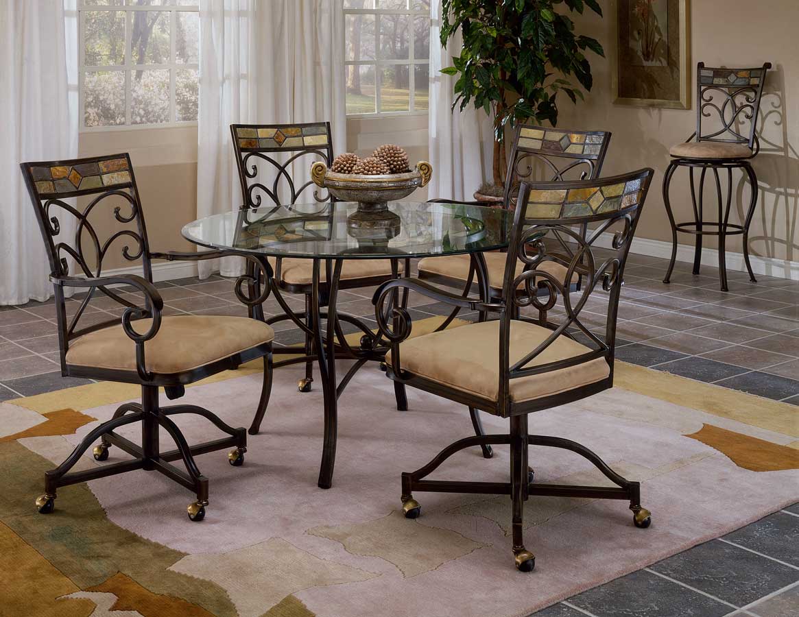 Hillsdale Pompei Caster Dining Chair