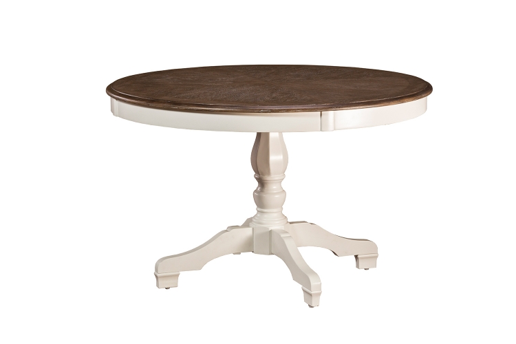 Bayberry-Embassy Round Dining Table - White