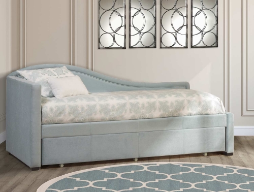 Olivia Daybed with Trundle - Spa/Aqua Blue