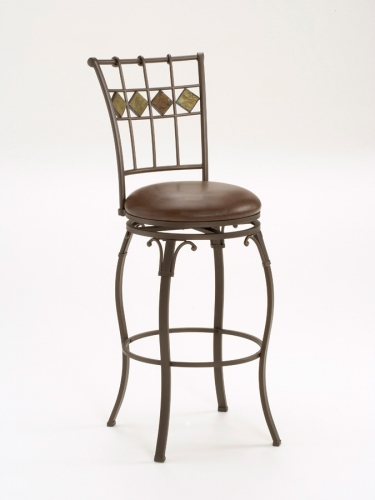 Lakeview Swivel Slate Counter Stool