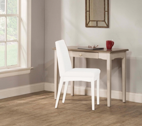 Clarion Desk/Table - Gray/White