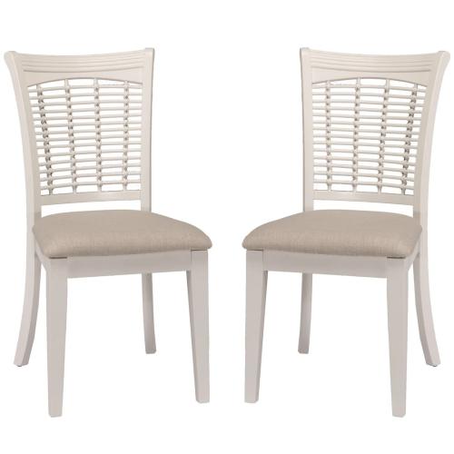 Bayberry Wood Dining Chair- Set of 2 - White