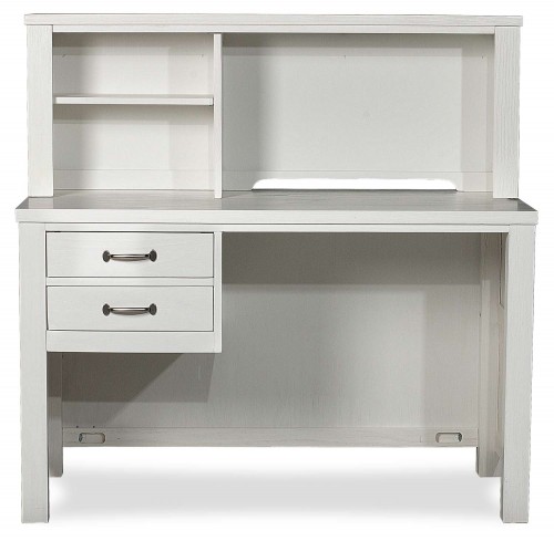 Highlands Desk with Hutch - White Finish